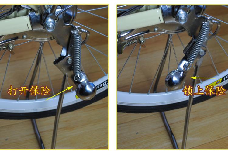 [包邮]26寸24寸20寸自行车方口脚架/脚撑/大脚架/双支架/支撑停车架