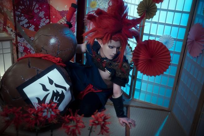 阴阳师酒吞童子cos正片喜劳k