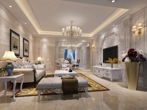 宝嘉誉园欧式风格装修效果图