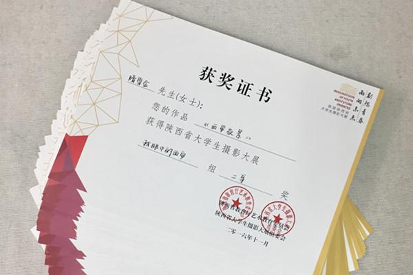 我院在首届陕西省大学生摄影大展中荣获佳绩