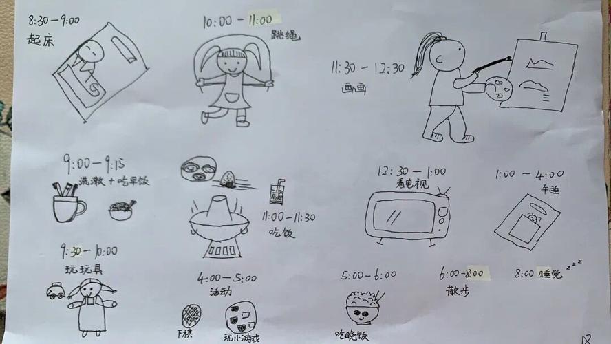 写美篇  合理的活动安排和作息习惯有利于帮助孩子保持良好的心理状态
