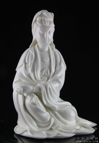 苏杜村款执经观音像sh002552