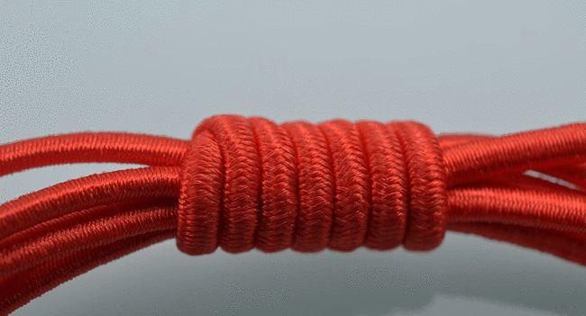 手链打结方法收尾