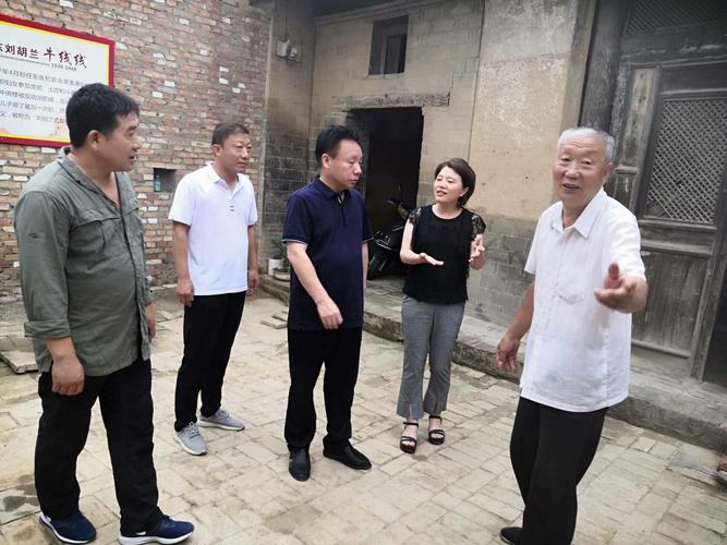 芮城县副县长姚康宁深入南磑镇调研指导退役军人服务站基层建设情况