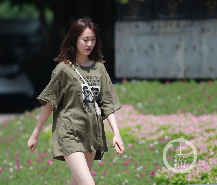 夏日回归 重庆妹儿"很清凉"