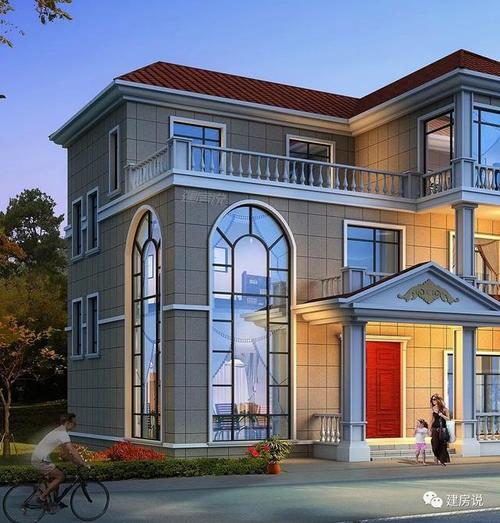 带挑空复式楼的130㎡别墅,大气上档次,好房子收了