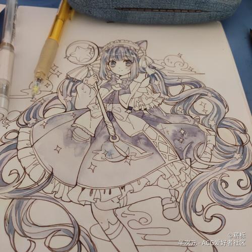 菥栎(半次元) 绘画教程