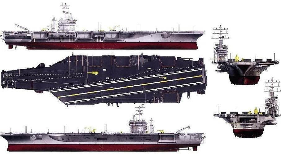 "尼米兹"级航空母舰结构图