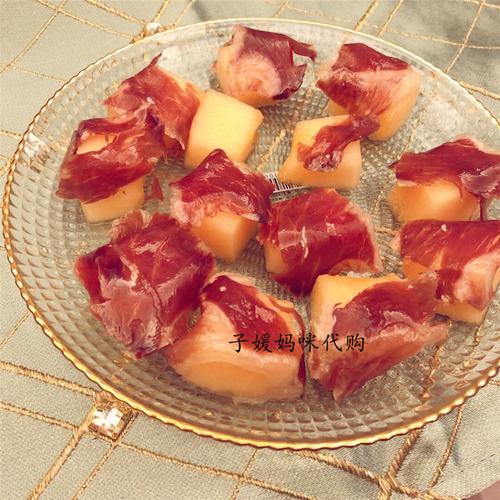 切片火腿现货西班牙黑猪白标风干哈蒙jamon即食火腿