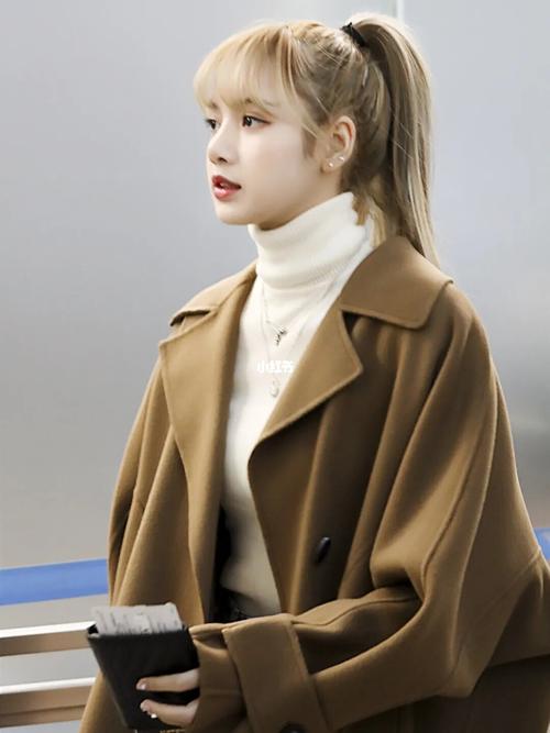 第三十五期丨lisa高马尾壁纸ins更新_马尾_壁纸_ins_lisa_素材_壁纸