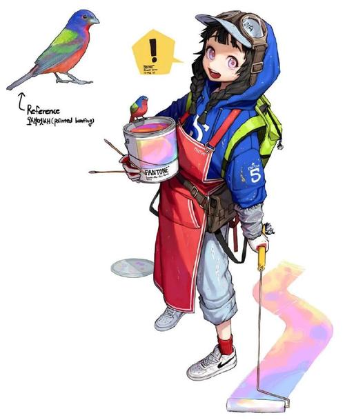 画师分享丨韩国画师 rinotuna万物皆可拟人,绝!