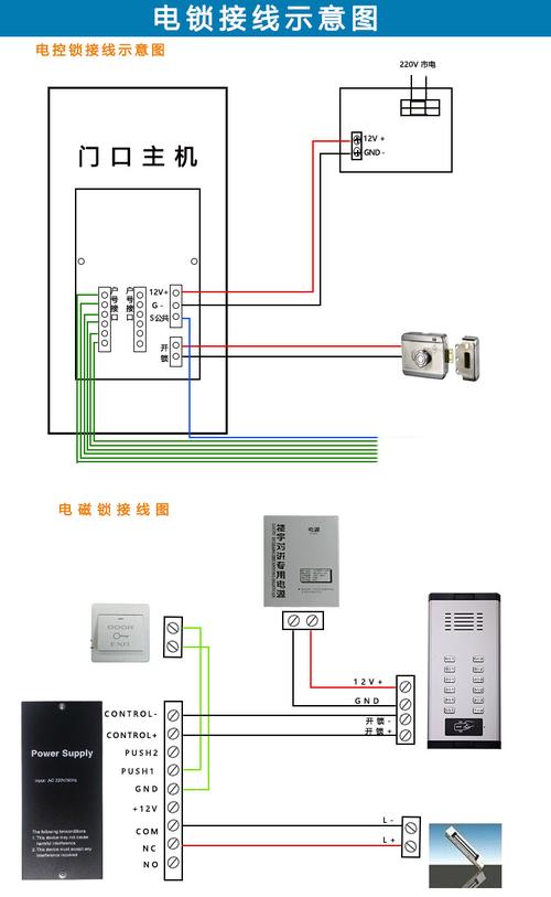 楼宇对讲非可视系统14户套装门铃电话楼寓单元门禁刷卡开门门铃