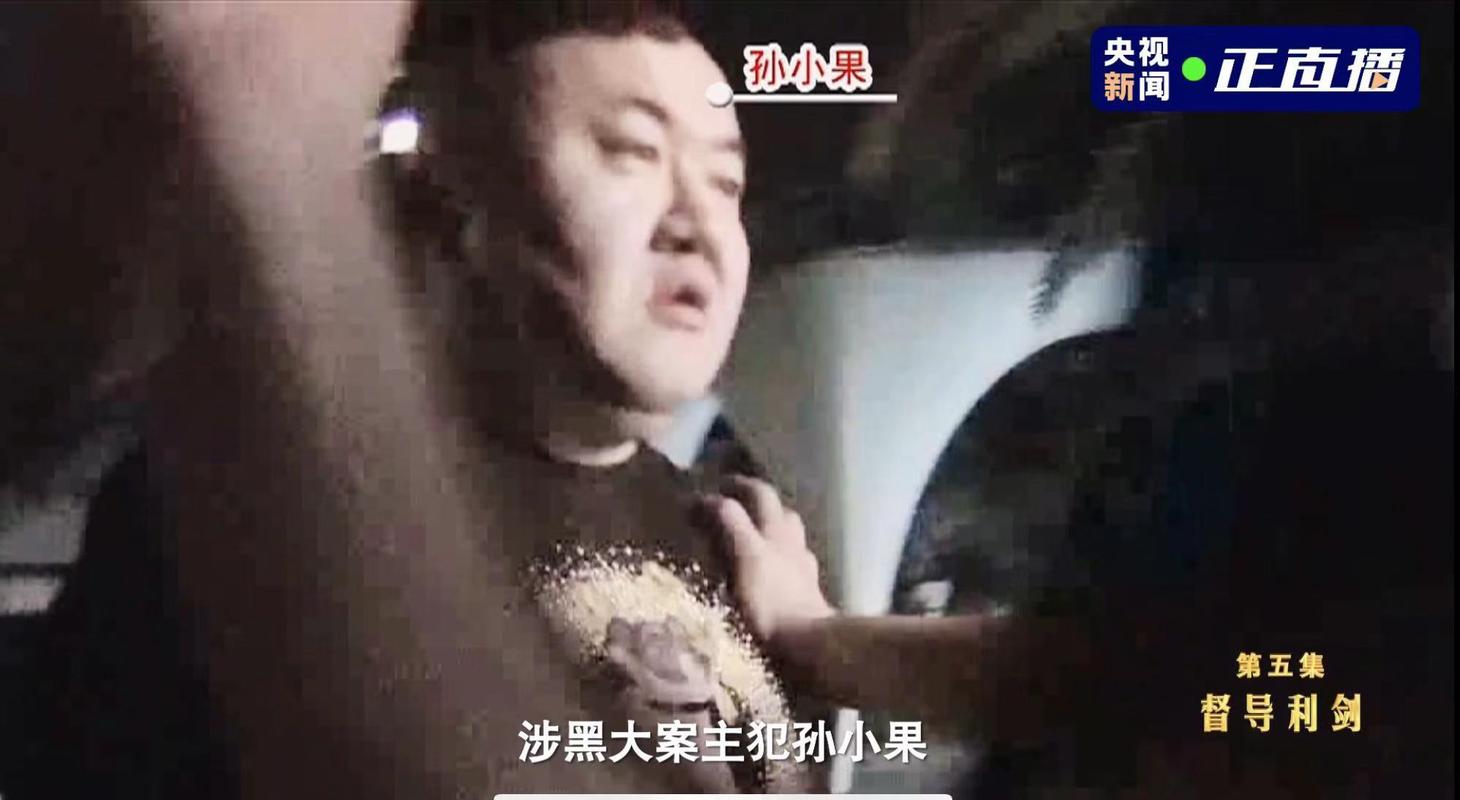 孙小果出狱后行凶时的画面.本文图片均为专题片视频截图