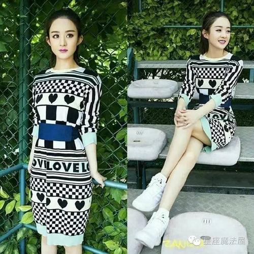 棒子围观赵丽颖,看12星座女谁是天生大美腿?