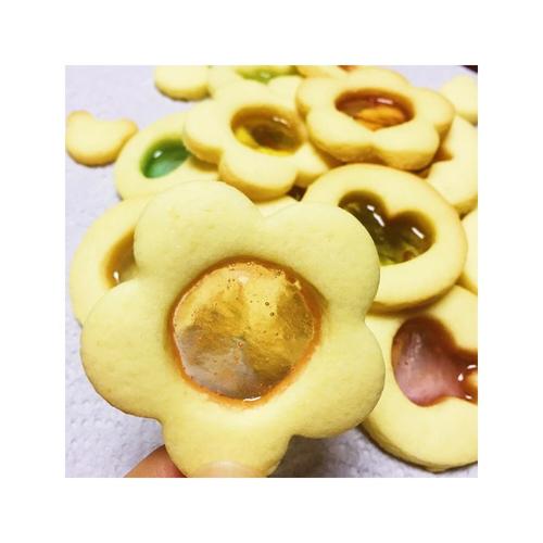 手机用户1990_xnjw做的圣诞树透明糖心饼干