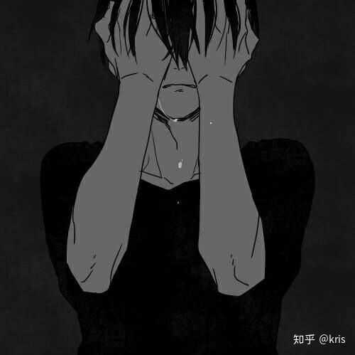 悲伤动漫头像男生