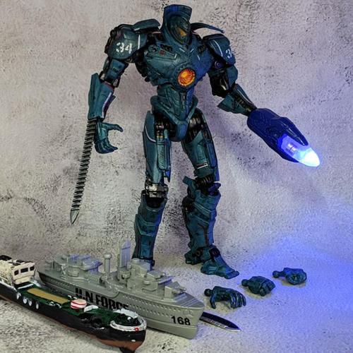 环太平洋2 复仇流浪者手办模型人偶机甲怪兽哥斯拉