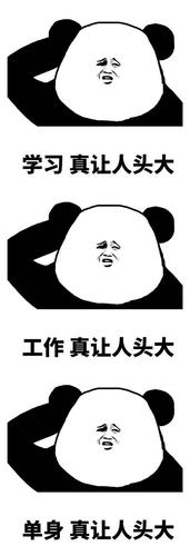 真让人头大的事,我这头不能再大了搞笑表情包