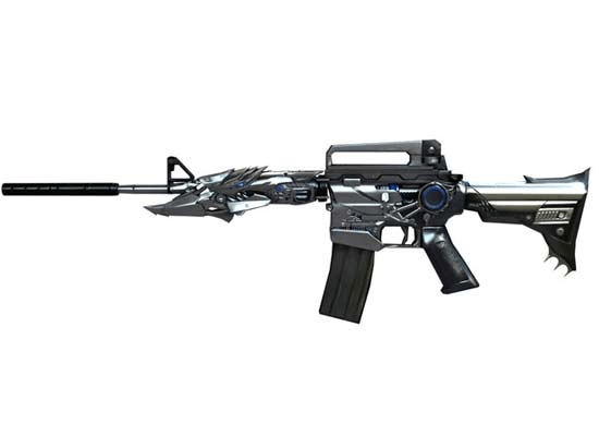 《cf手游》高射速m4系列顶级神器 传奇步枪雷神