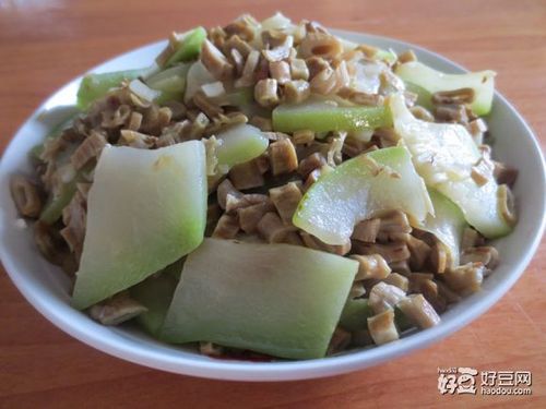 笋干炒葫芦瓜