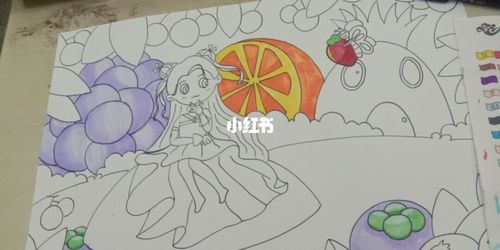 儿童画——水果王国_儿童画_水果_安工学院攻略_文化