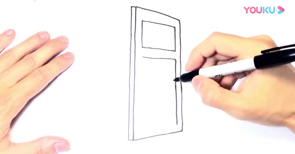 门简笔画怎么画