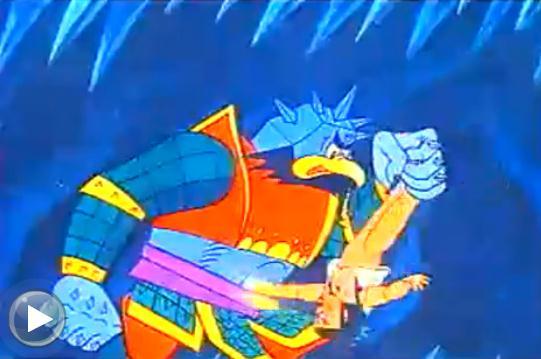 求精钢葫芦娃用两指点精钢大王肚脐眼时的音效