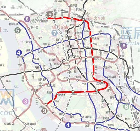 有调整福州地铁第三轮最新规划图曝光神秘的三号线这样走