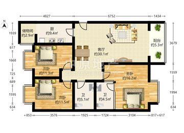 幸福家园-户型图