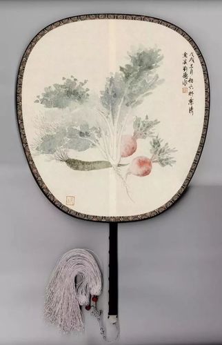 工笔画作品欣赏 | 刘德水一组国画团扇小品
