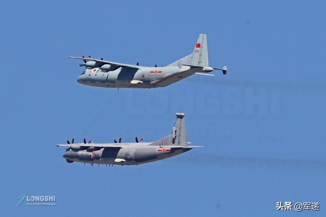 当天解放军也出动了空潜-200海上反潜巡逻机在台岛西南空域执行战巡