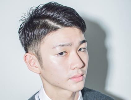 方脸男生潮流发型短发2