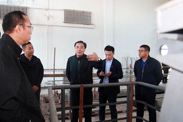 国庆节 常国伟巡查集团公司环保督查项目