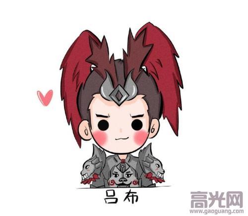 王者荣耀吕布萌版头像