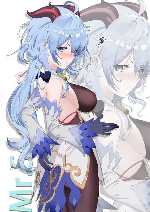 原神甘雨超可爱插画壁纸(转自p站)