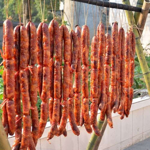 【中华特色馆】盐城馆 盐城特产 滨海香肠吉岗 纯后腿肉熟香肠真空装