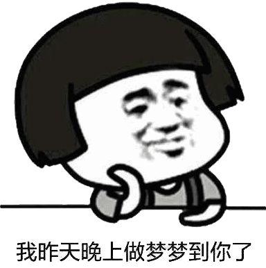 我昨天晚上梦到你了