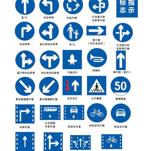 交通标志牌铝板反光标识圆牌道路三角指示牌公路限高限速牌可定做