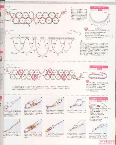 日本串珠米珠,立体串珠