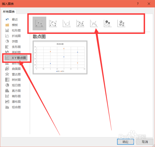 word中如何制作x,y散点图?