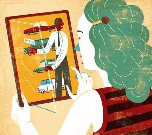 【看看】西班牙插画师joan negrescolor:怀旧复古风