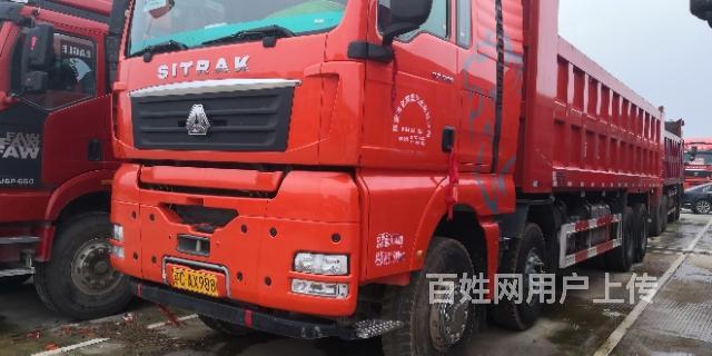 2个月的汕德卡前四后八自卸车 540马力