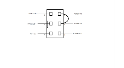 实测戴尔optiplex 790主板5针电源开关针脚接口定义