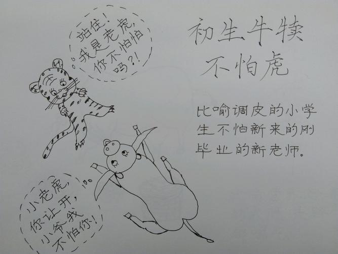 1.初生牛犊不怕虎.