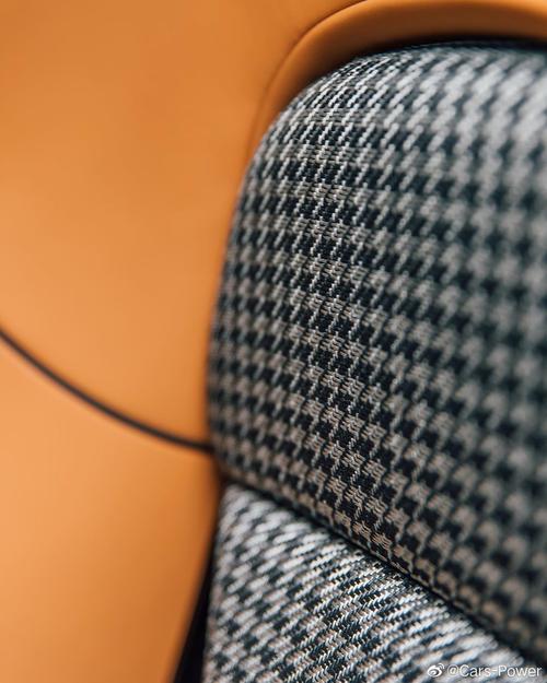 雪白王千鸟格座椅这配置没谁了保时捷918 spyder