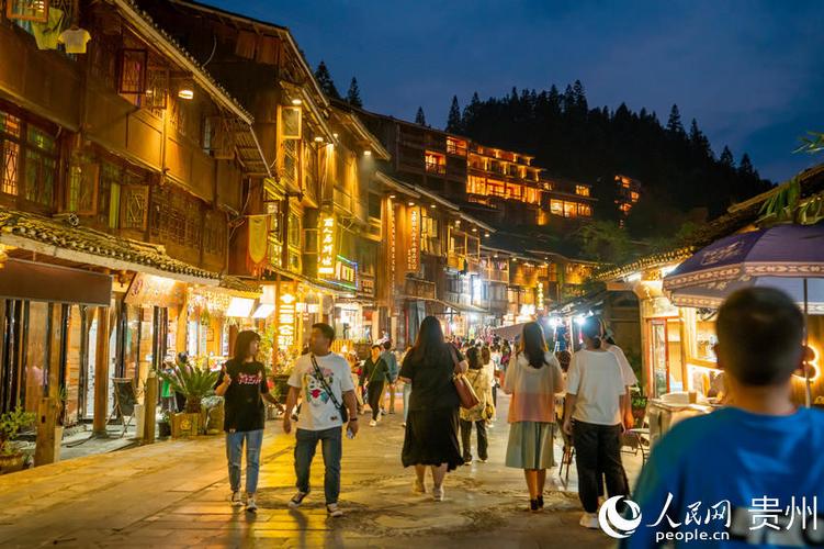 贵州黎平肇兴侗寨千年侗寨迎八方来客