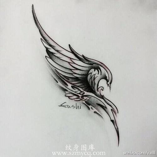 翅膀纹身