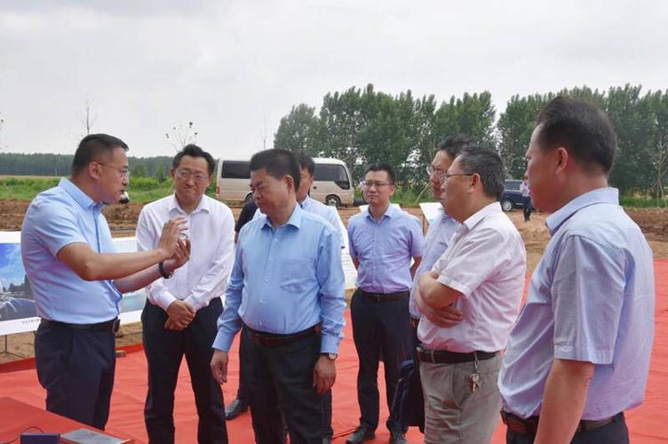 杨锡祥到莱西经济开发区督导项目建设工作