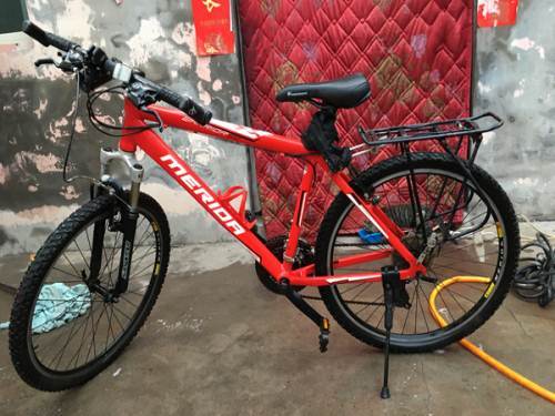 临近拆迁处理山地车,美利达 勇士550