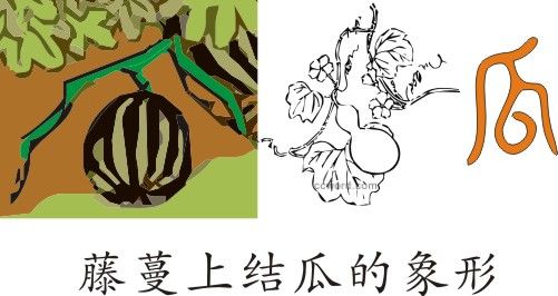 从造字法的角度判断下列汉字的类别